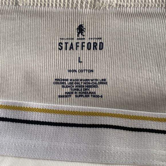 Lot of 2 Stafford Men's Full Cut Briefs Underwear - Picture 3 of 3